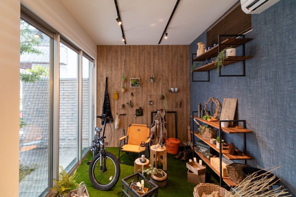 都市型3階建て住宅｜ガレージ