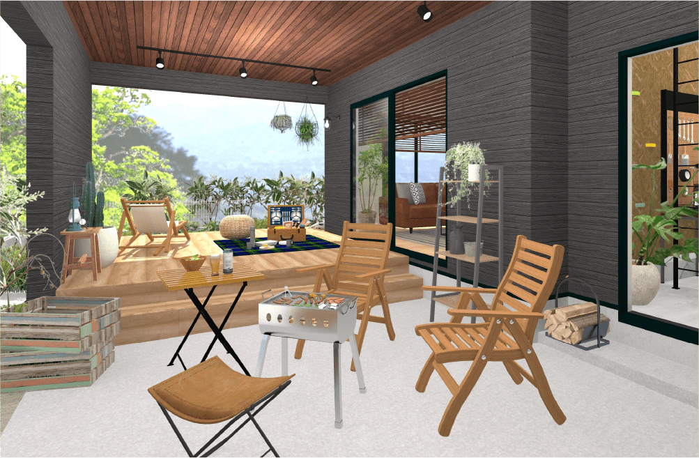 画像：ガレージハウス