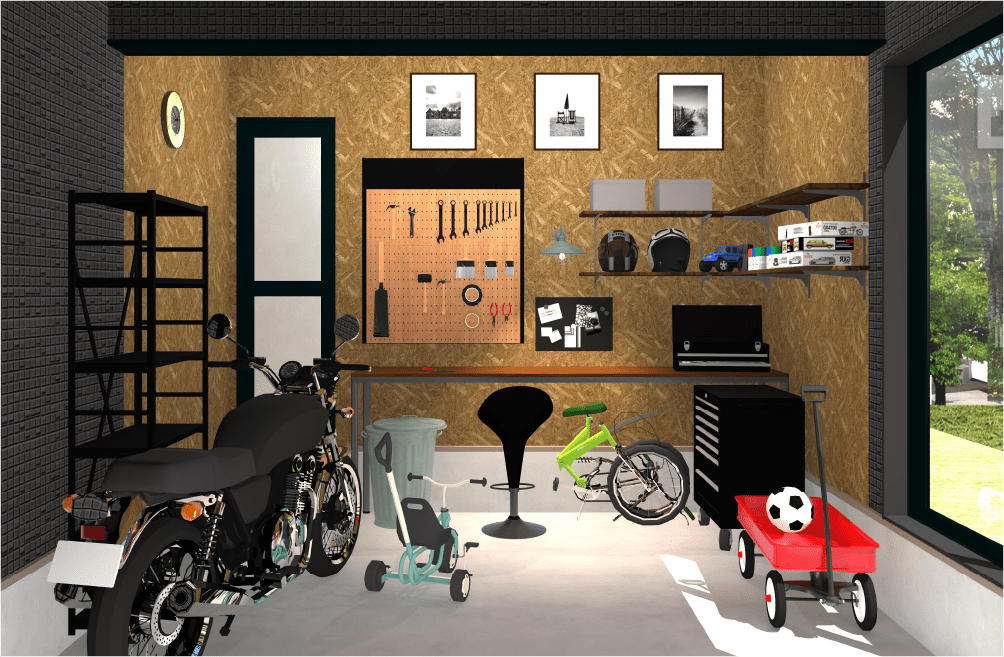 画像：ガレージハウス