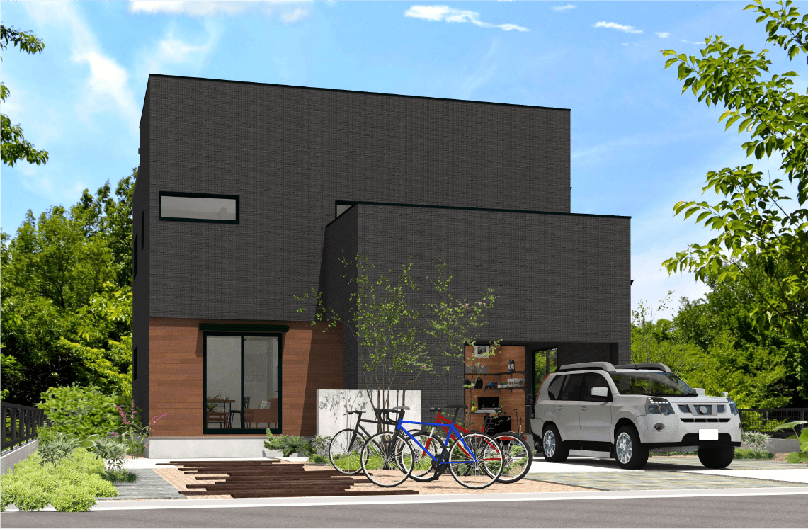 画像：ガレージ + ホビーベース 一体型