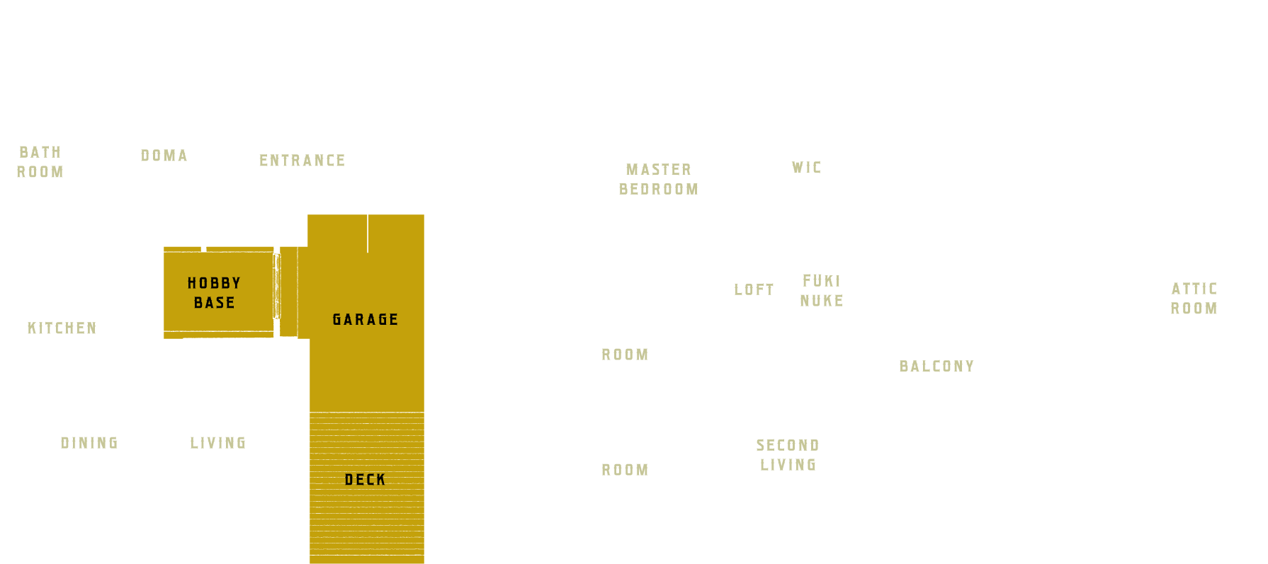 画像：おすすめのプラン例 1F:ここが家族の遊びの基地！、2F、3F