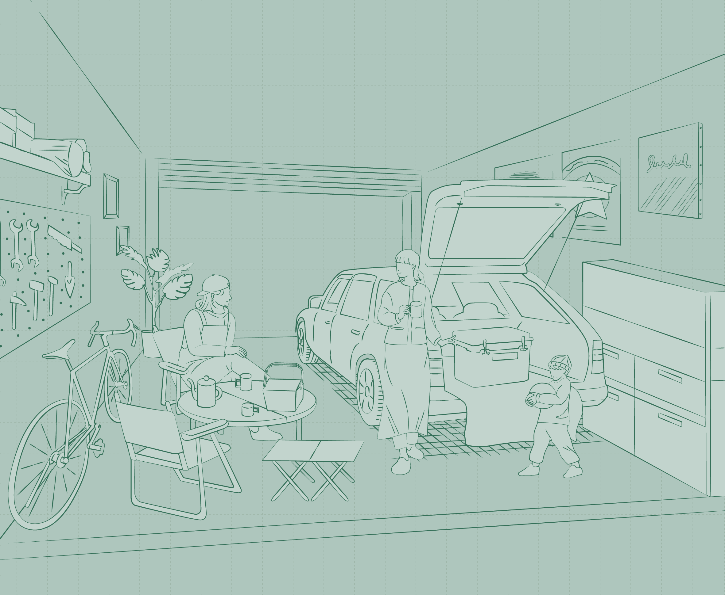 画像：ガレージ