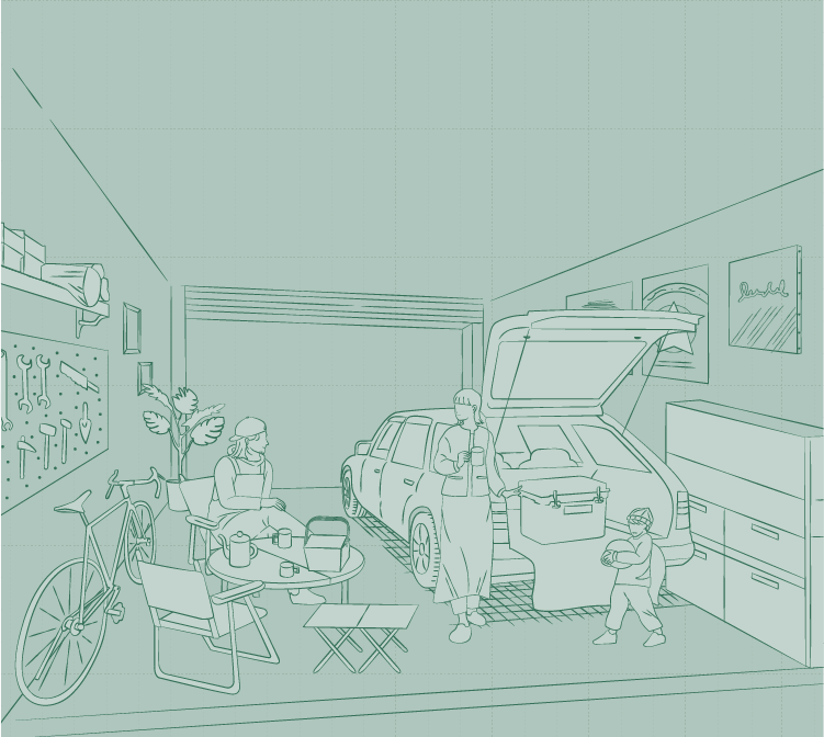 画像：ガレージ