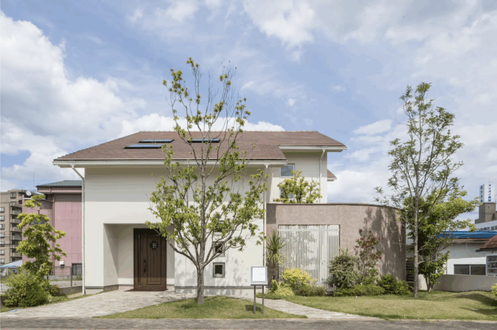 東広島モデルハウス JUJU外観